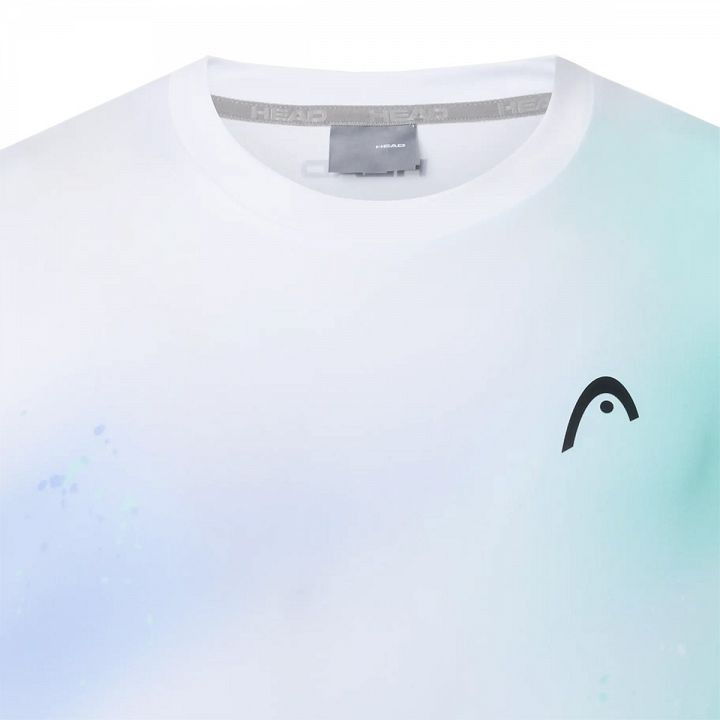 Head Topspin T-Shirt Turquoise / Print Vision